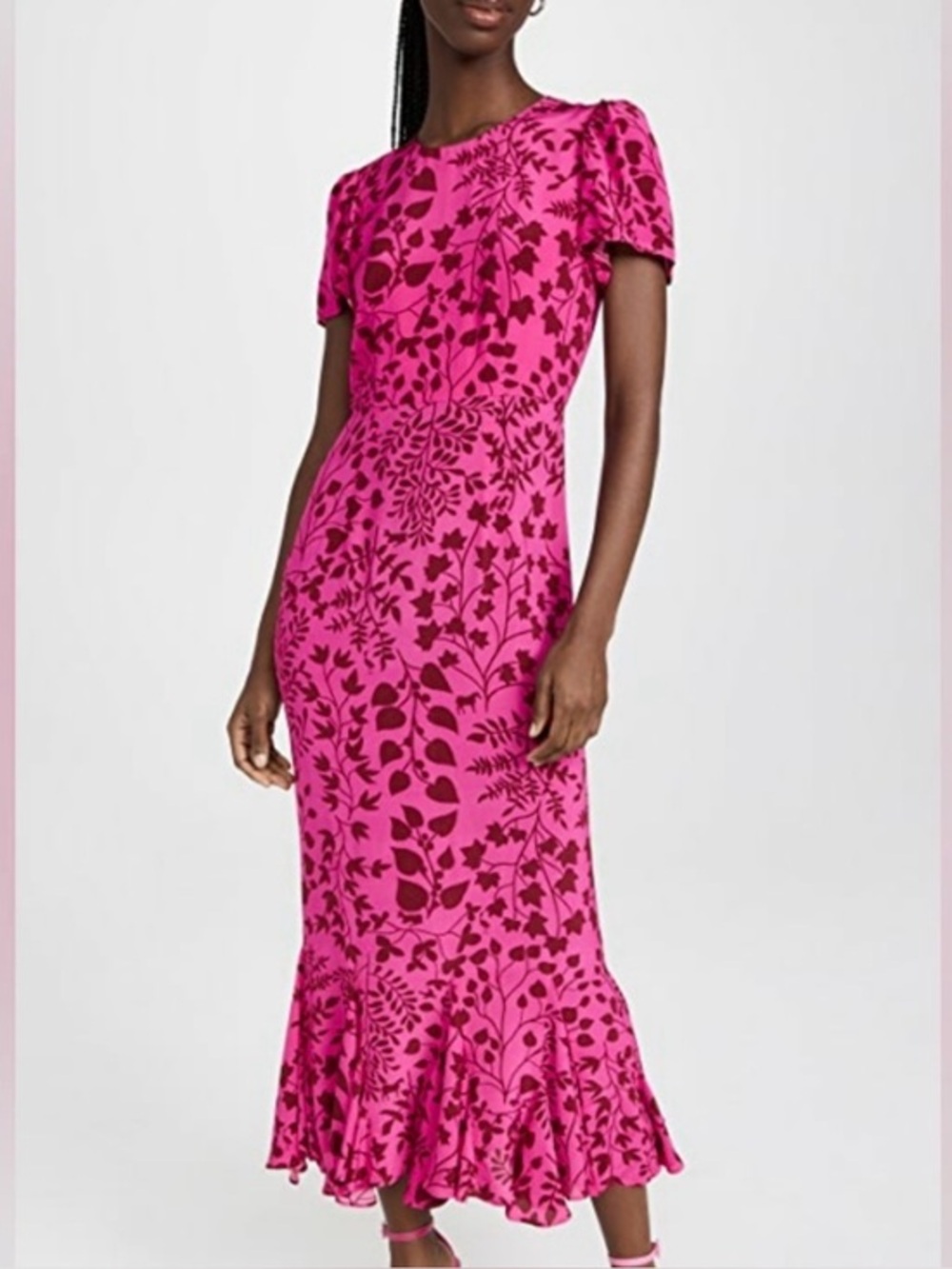 Rhode 'Lulani' Pink Caledonia Magic Dress 0